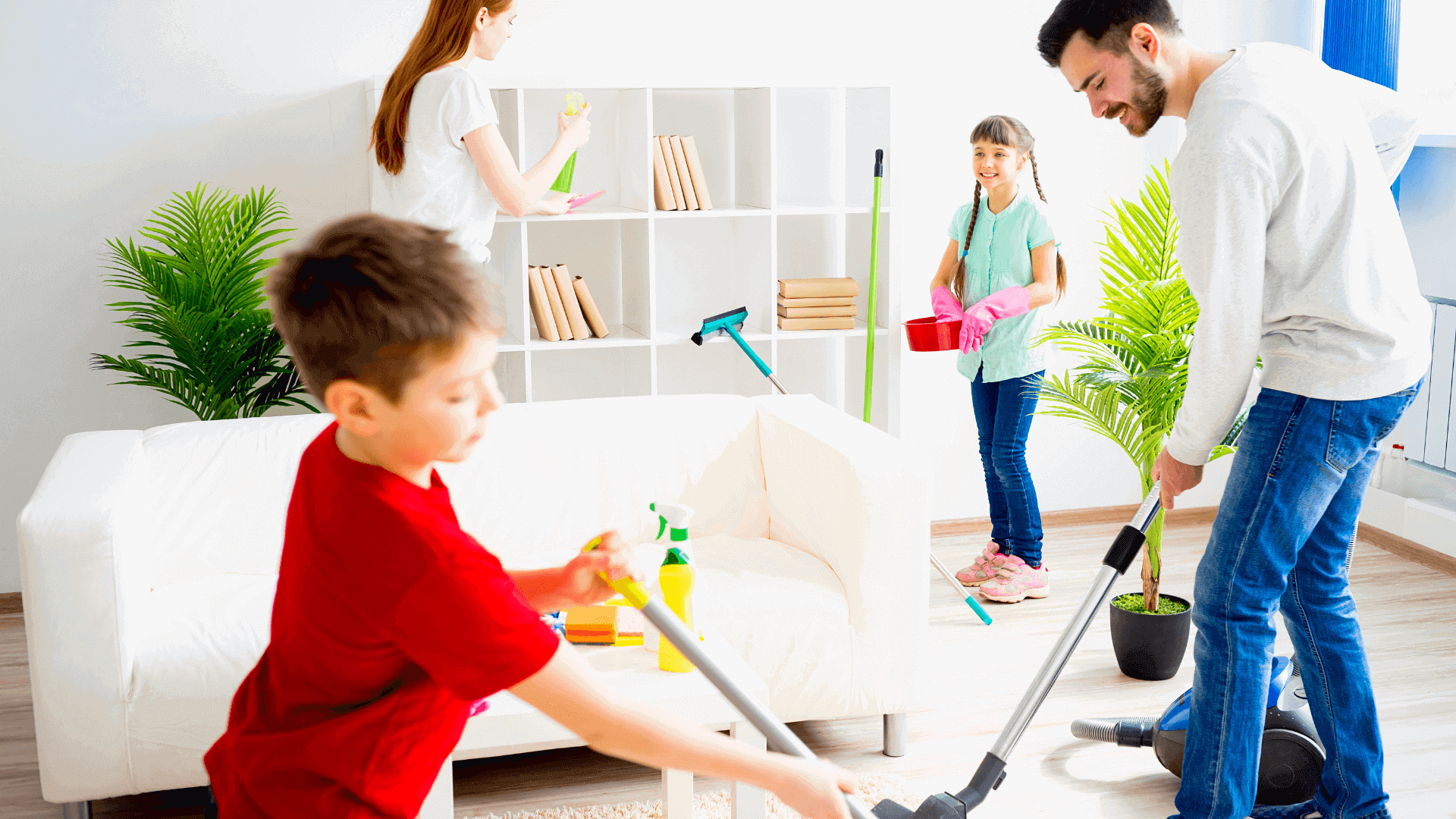 a fun activity can involve a fun house chores activity