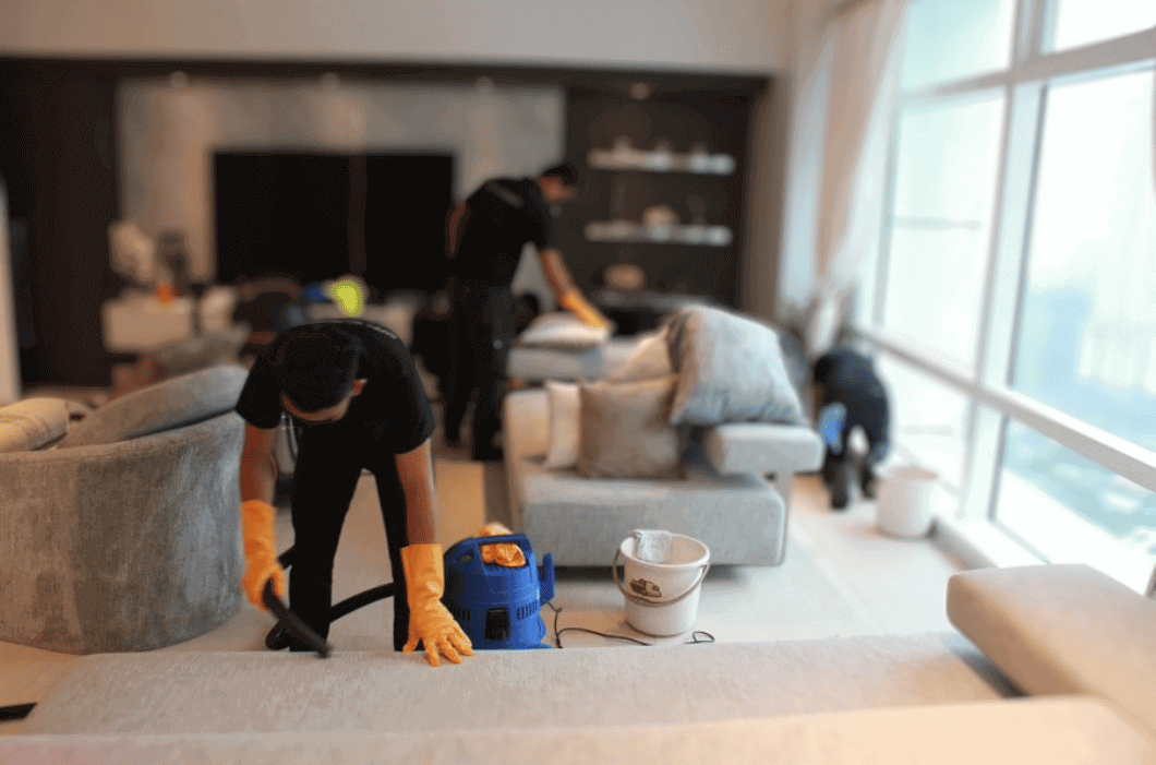 Deep Cleaning of a Condo Unit room by Happy Housekeepers