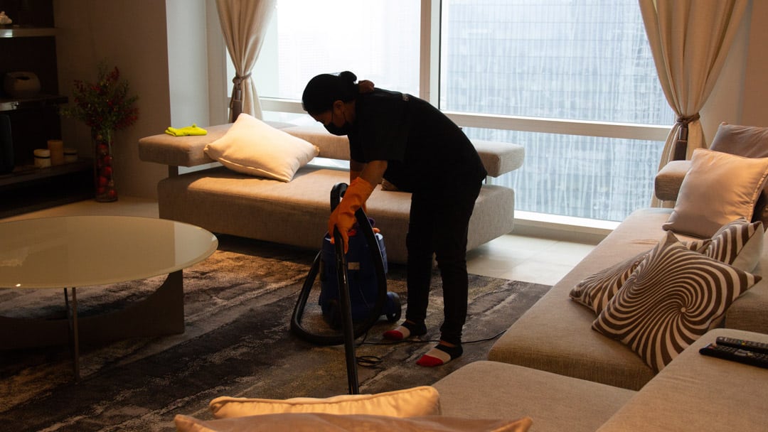 We fully polish floors to revive its shine and remove stains. residential cleaning, house cleaning, condo cleaning, home cleaning, residential deep cleaning, deep cleaning