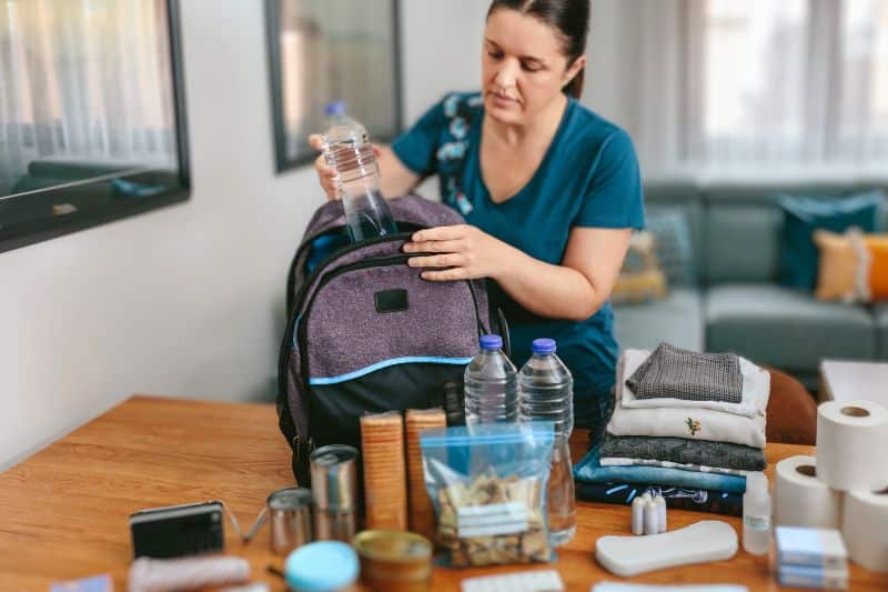 Prepare a “go bag"