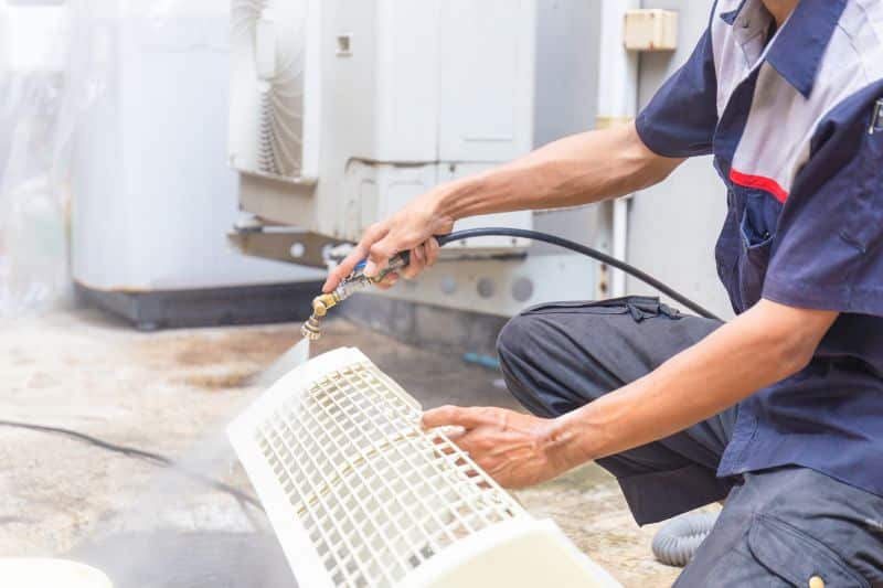 cleaning air filters