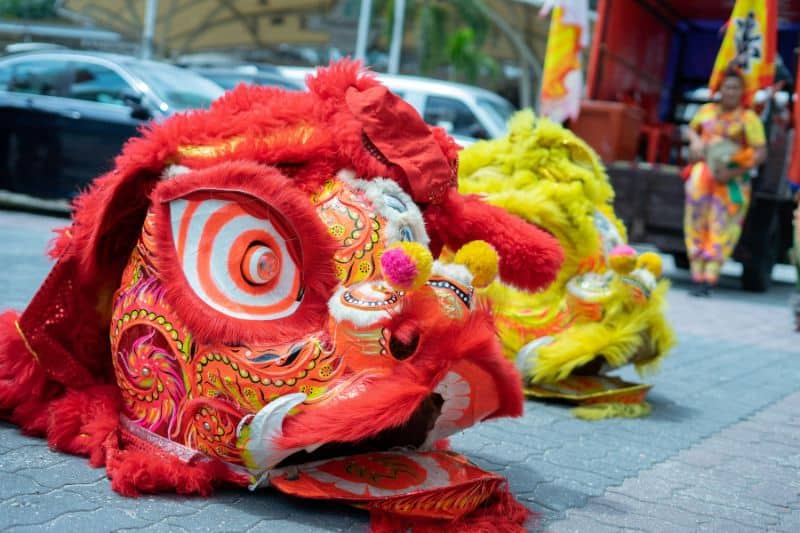 Lion and Dragon Dances