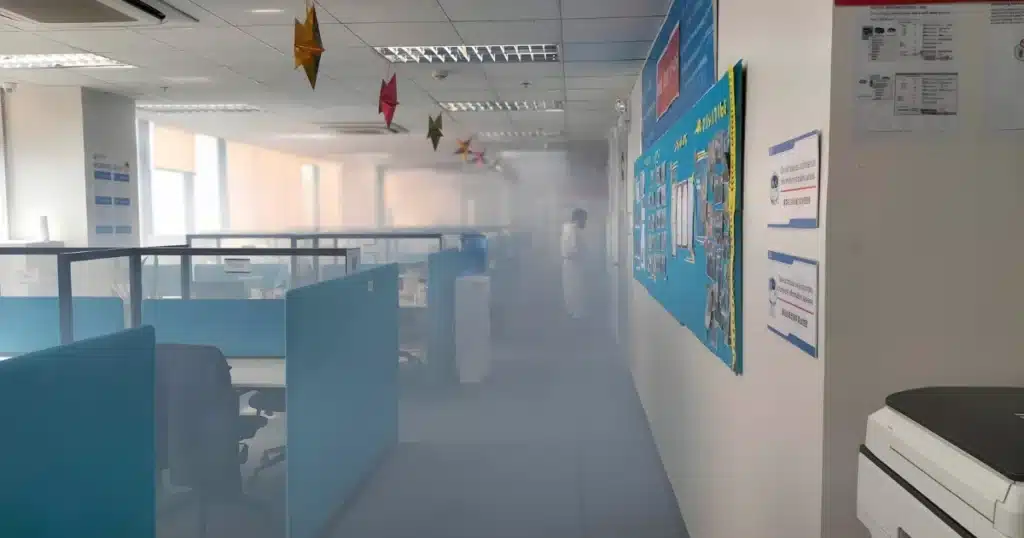 a professional cleaner use HEPA-filter vacuums and advanced dust-removal techniques to improve airflow and reduce airborne irritants. 